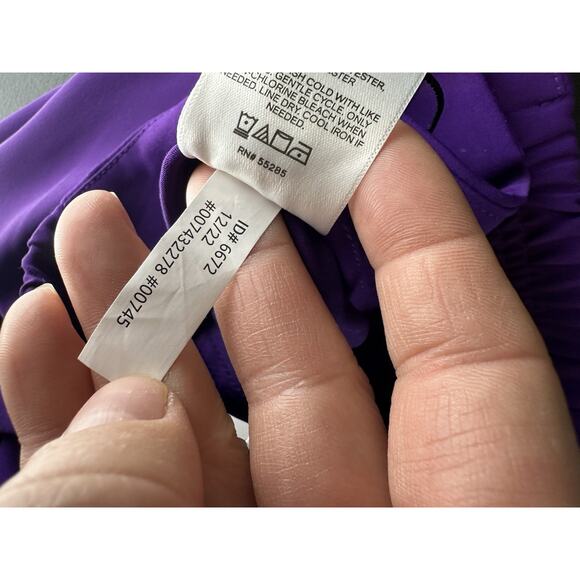 NEW Express Size 2 Women Stylist Wide Leg High Waist Pants Formal Pleated 45-10 - Picture 8 of 11